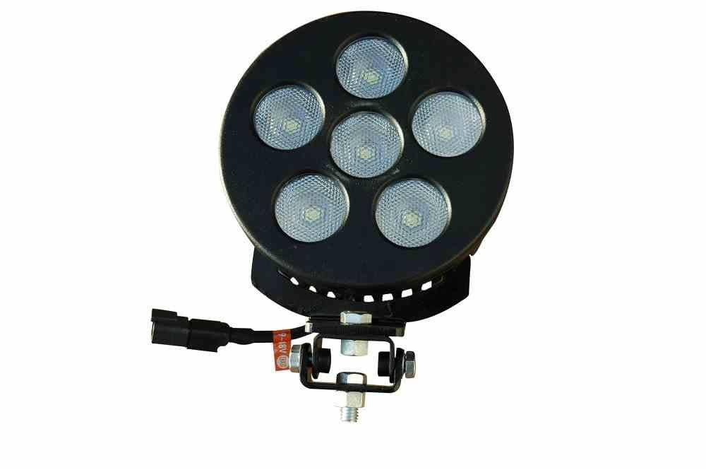 60 Watt LED Equipment Light - 60 Watts - 5400 Lumens - Adjustable Trunnion Mount - Milspec Compliant - PuriLite