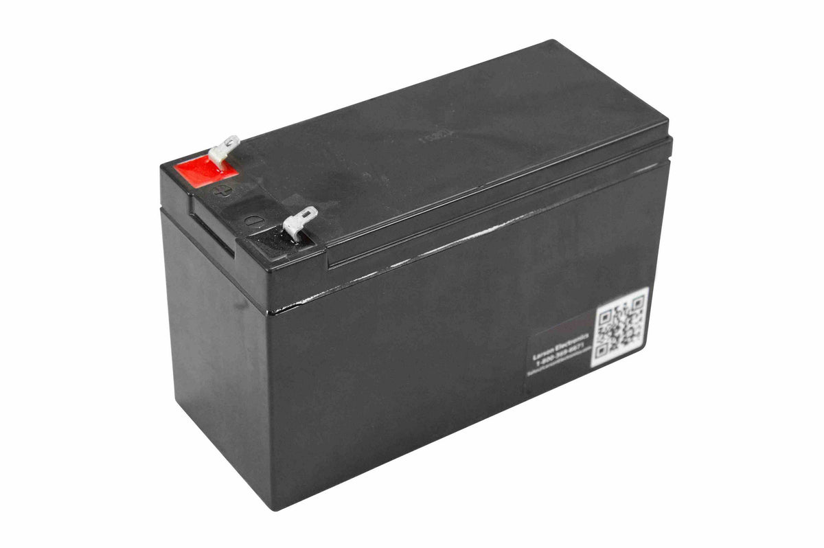 Larson 12aH Sealed Lead Acid Rechargeable Battery - AGM (Absorbent Glass Mat) - 6V Nominal - F2 Terminals - PuriLite