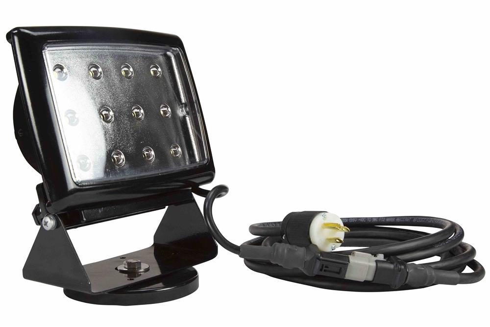 High Intensity LED Automotive Mechanics' Work Light w/ 200lb. Grip Magnetic Base - 120 Volts AC - PuriLite