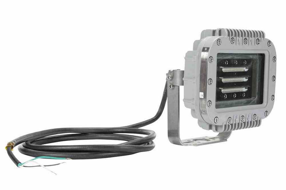 Explosion Proof 58 Watt Low Profile LED Light Fixture - 6,000 Lumens - ATEX Zone 1 & 2 - IECEx - PuriLite