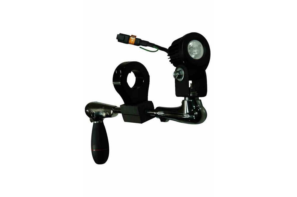 10W High Intensity Bar Clamp Mounted LED Spotlight - (1) 10W LED - 10" Shaft - 860 Lumens - PuriLite