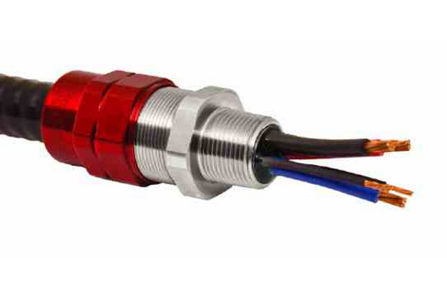 Larson 20-Amp Explosion Proof Extension Cord - 5' 12/3 SOOW Cord - Explosion Proof Plug & Connector - PuriLite