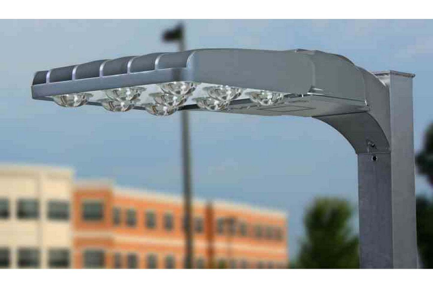 Larson 367W LED Street Light - 9 High-Intensity LEDs - 36,000 Lumens - 120-277V AC - Adjustable Tilt - PuriLite