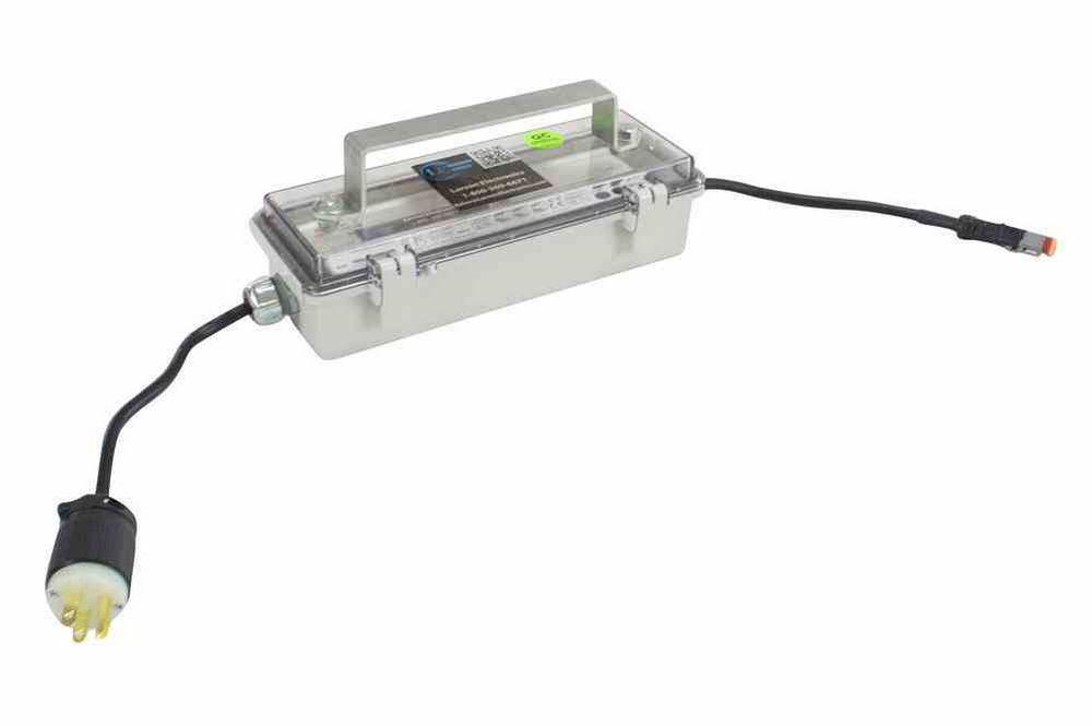 Waterproof Transformer - Converts 120V-277V AC to 12/24 Volts DC - 16 Amps - Multiple Plug Options - PuriLite