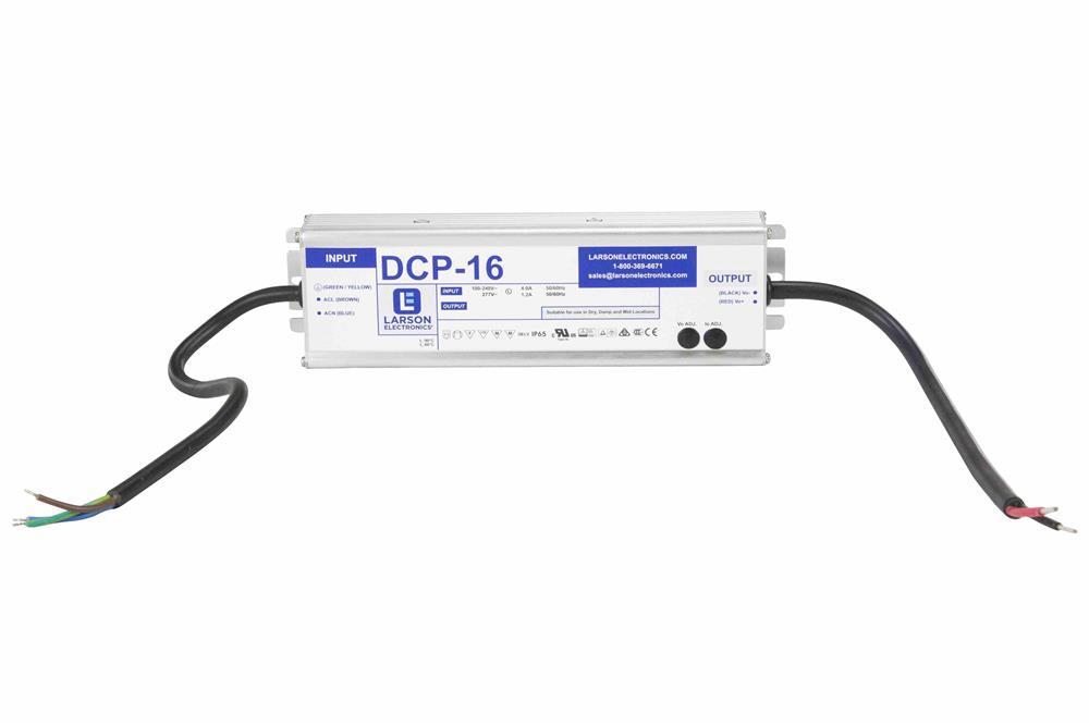 Waterproof Transformer Converts 120-277V AC to 12/24 Volts DC - 16 Amps Max - PuriLite