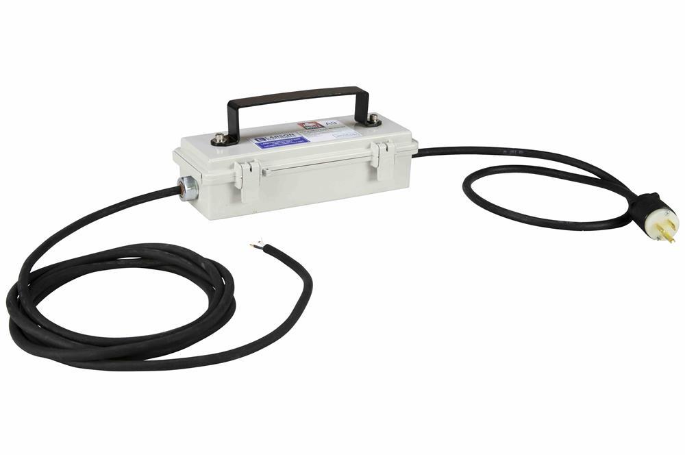 Waterproof Transformer - Converts 120V-277V AC to 12/24 Volts DC - 11 Amps - 10ft 12/2 - PuriLite