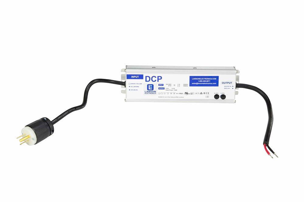 Waterproof DC Power Supply - 90-264 Volts AC to 24 Volts DC for LED Lights - General App Cord Cap - PuriLite