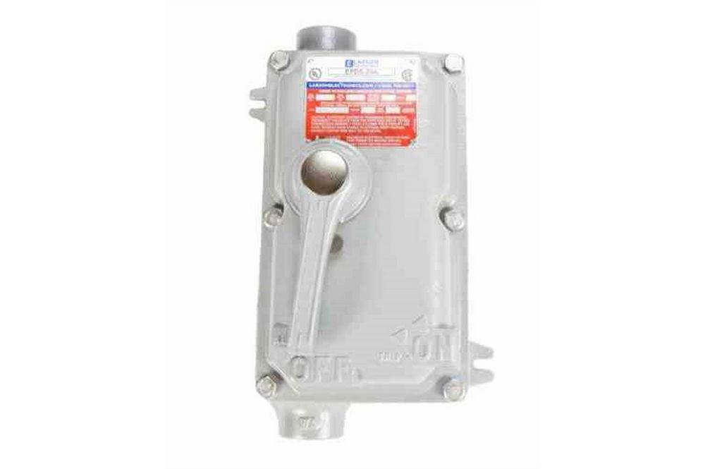 480V Explosion Proof Disconnect Switch & Breaker - C1D1&2 - C2D1&2 - 3-Pole - (2) 1-1/4" Cast Hubs - PuriLite