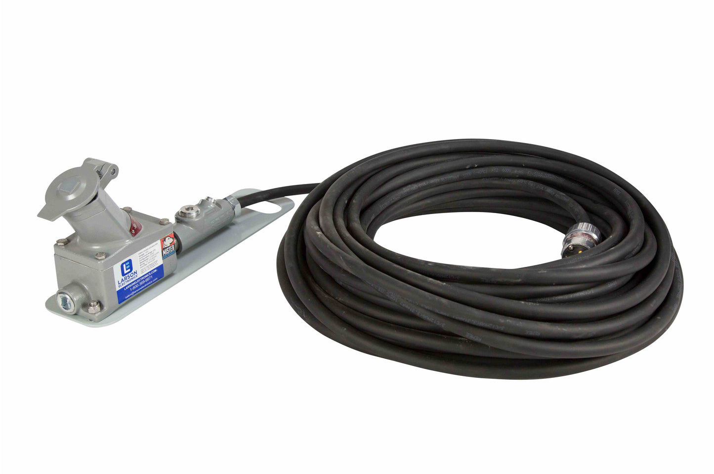 Larson Explosion Proof 3 Foot Extension Cord with Inline Switch - 15 amp continuous service - PuriLite