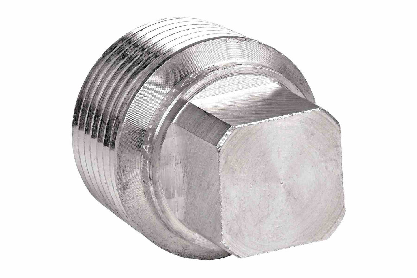 Larson 0.5'' NPT Threaded Closed Aluminum Conduit Plug for Explosion Proof Junction Boxes - External Square Head - PuriLite