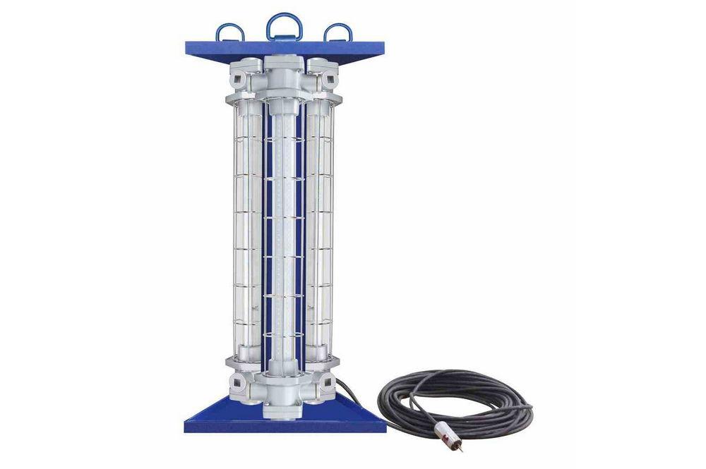 156W Explosion Proof Portable LED 360 Degree Flood Low Profile Light System - 2ft - Tank Cleaning - PuriLite