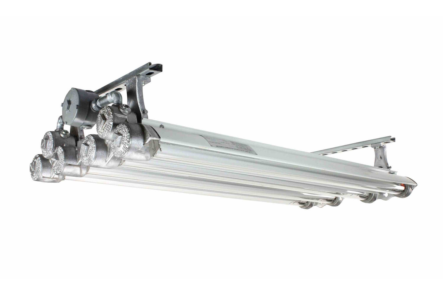 Larson Explosion Proof LED Paint Spray Booth Light - 347-480V AC - C1&2D1 - 4 Foot 4 Lamp - T6 Temp - PuriLite