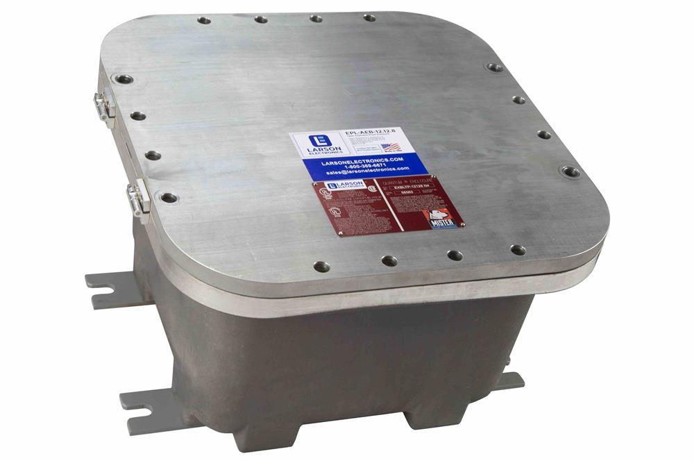 Explosion Proof Enclosure - 12"x12"x8" - Internal Dimensions - Class 1 Division 1 - Surface Mount - PuriLite