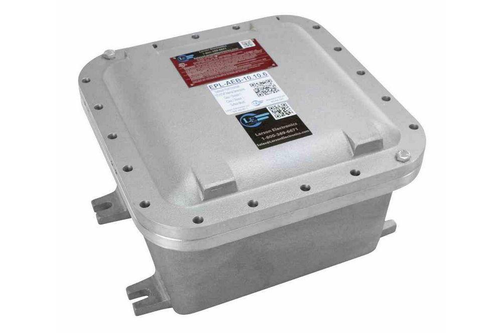 Explosion Proof Enclosure - 12"x12"x8" - Int. Dimensions- C1D1- Surface Mount- 4"x7" Viewing Window - PuriLite