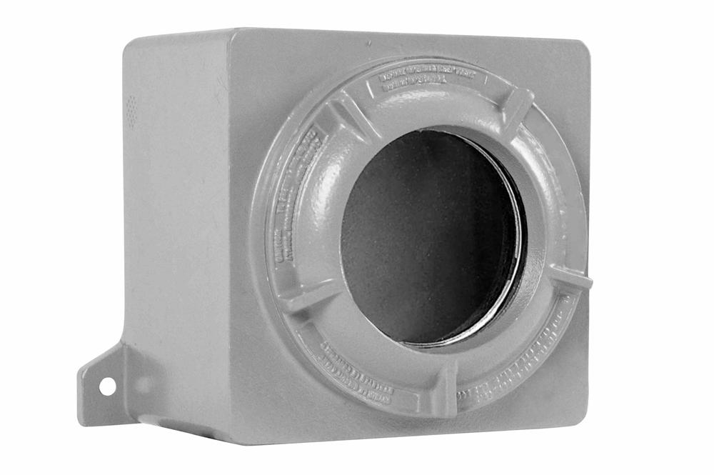 Explosion Proof Device Box Instrument Enclosure - Class I, II, III - ATEX/IECEX - 7.75" Viewing Window - (9) Hubs - PuriLite