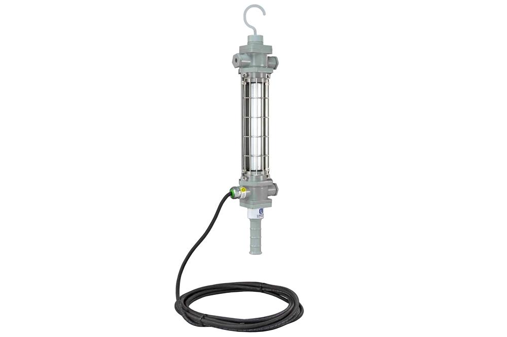 Explosion Proof LED Aluminum Drop Light - Class 1 Div 1 - 50' SOOW Cord - PuriLite