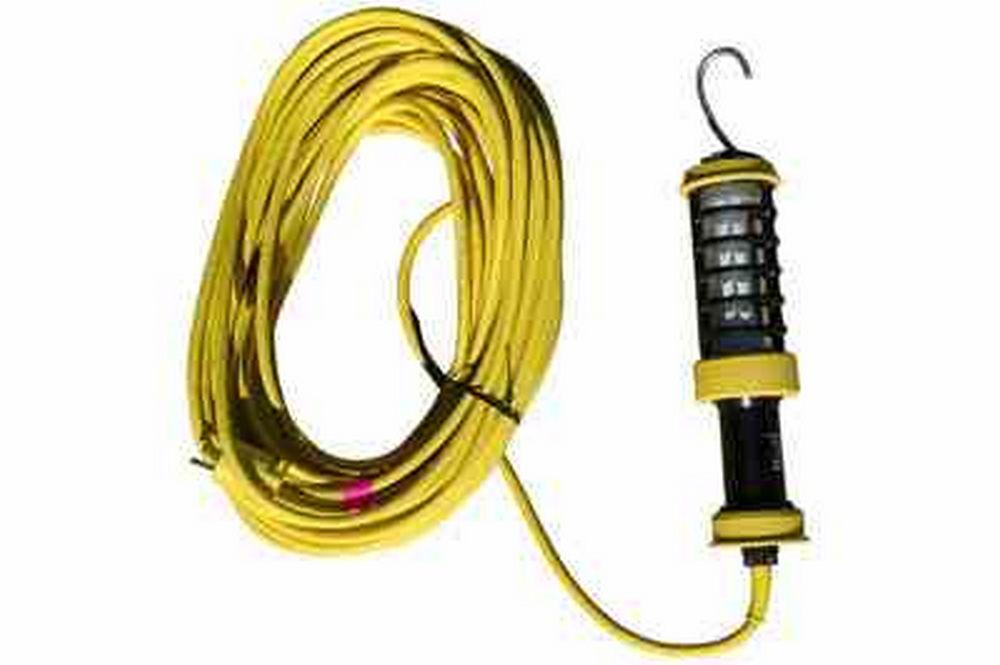 Explosion Proof 26 Watt Fluorescent Hand Lamp - Class I, Div. I - 25' SOOW Cord - 220 Volts, 50Hz - PuriLite
