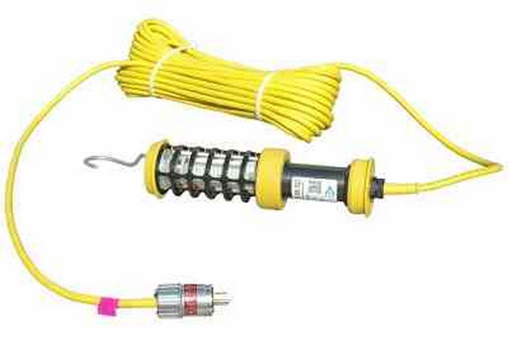 Explosion Proof Compact LED Handlamp - Class I, Div. I - 100' SOOW Cord - EXP Plug - 400 Lumens - PuriLite