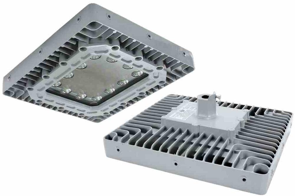150W Explosion Proof High Bay LED Light Fixture - 21000 Lumens - C1D1 - Paint Spray Booth Approved - 180° Beam Angle - PuriLite