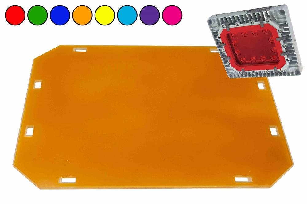 Colored Gel Lenses for EPL-HB-150LED-RT, EPLC2-HB-150LED-RT, and GAU-HB-160LED Series LED Lights - PuriLite