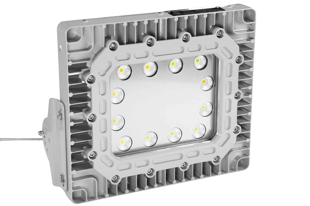 150W Explosion Proof High Bay LED Light Fixture - C1D1 - Eye Bolt & Safety Cable - 21,000 Lumens - PuriLite