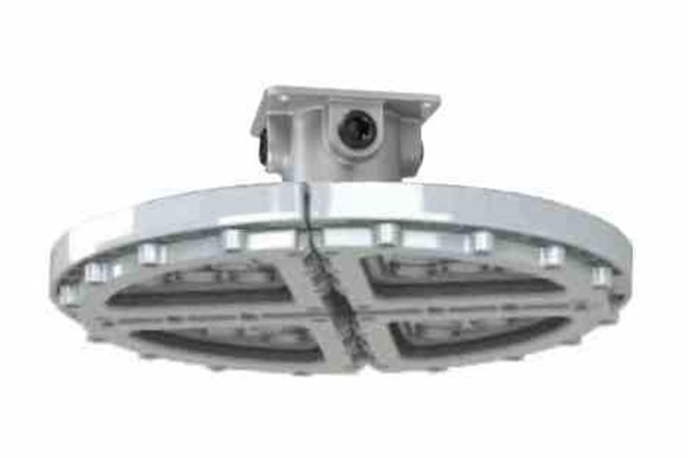 200W Explosion Proof High Bay LED Light Fixture - Class I, II, III - Paint Spray Booth Approved - T5 - Ceiling Mount - PuriLite
