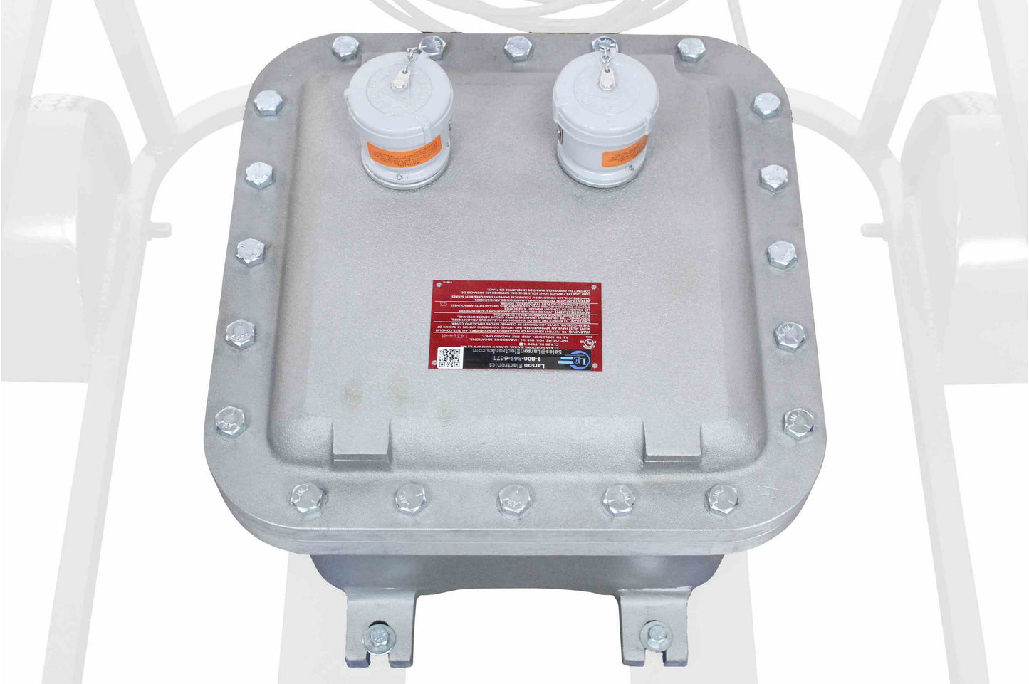 Larson Explosion Proof Transformer - 120-277 VAC Input -12/24V DC Output w/ 2 Outlet - PuriLite