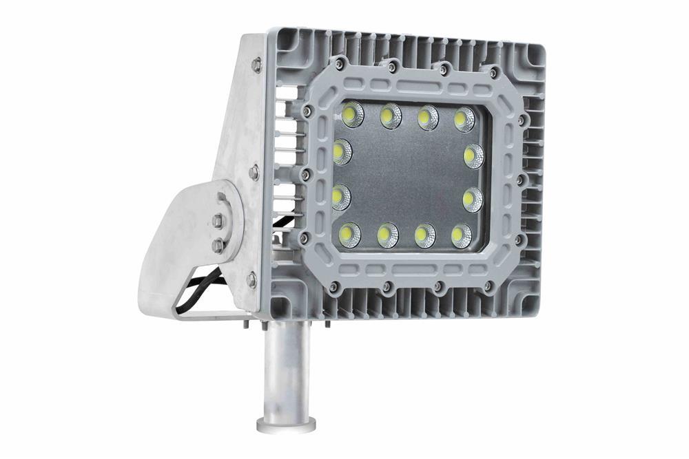 150W Explosion Proof Sanitary LED Light - 304 Stainless Steel Mounting - Sealing Clamp - IP67/N4X - PuriLite