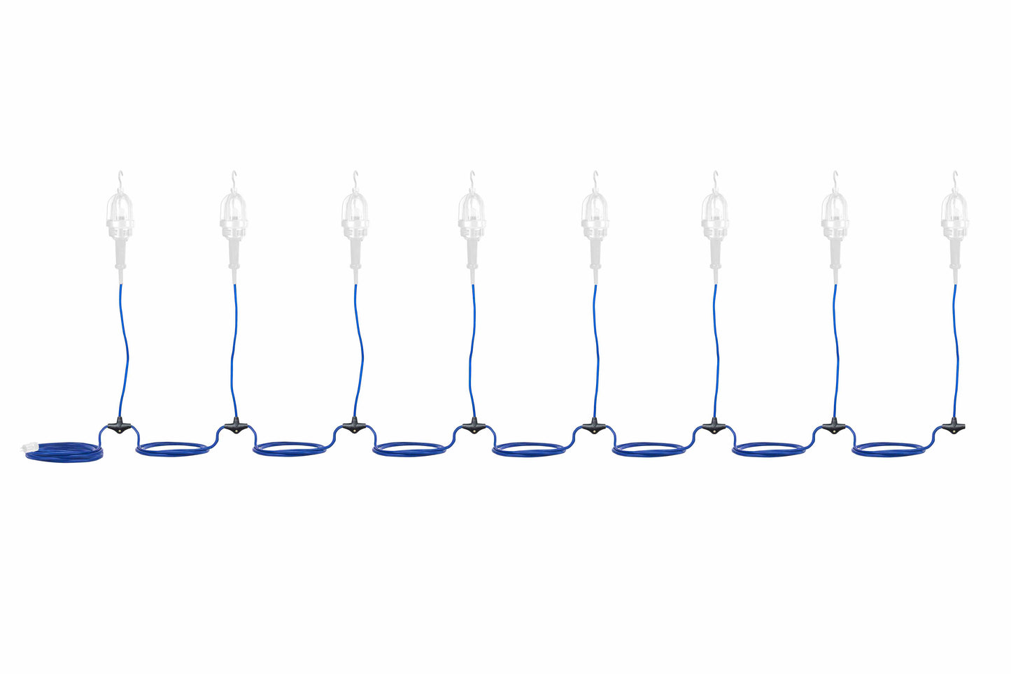 Larson Replacement Molded Wire Harness Backbone for 8-Lamp Explosion Proof String Lights - NO LAMPS - PuriLite