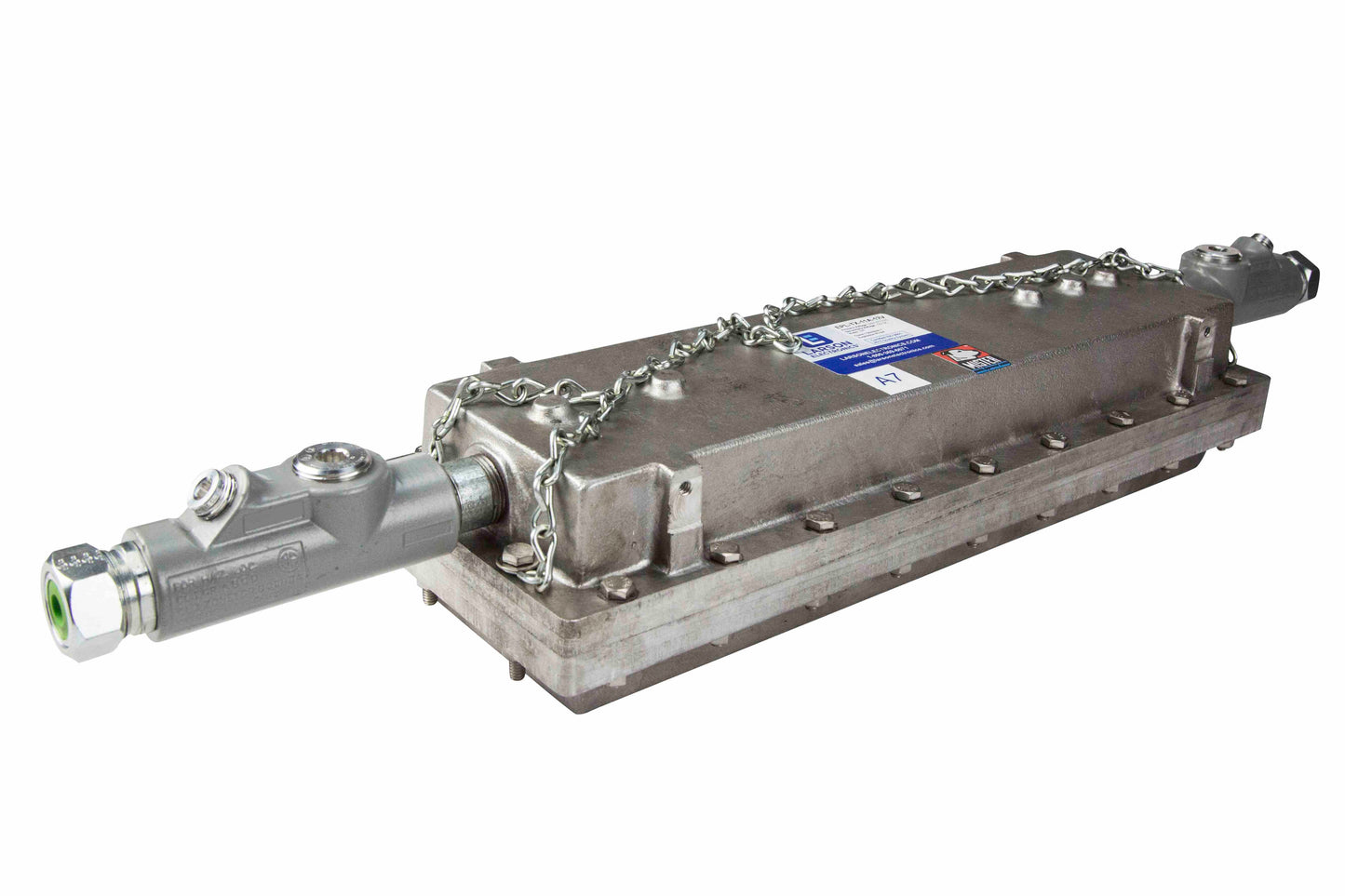Larson Explosion Proof Step-Down Transformer - 120-277V AC Input - 12V AC Output - 11 Amps Max - PuriLite