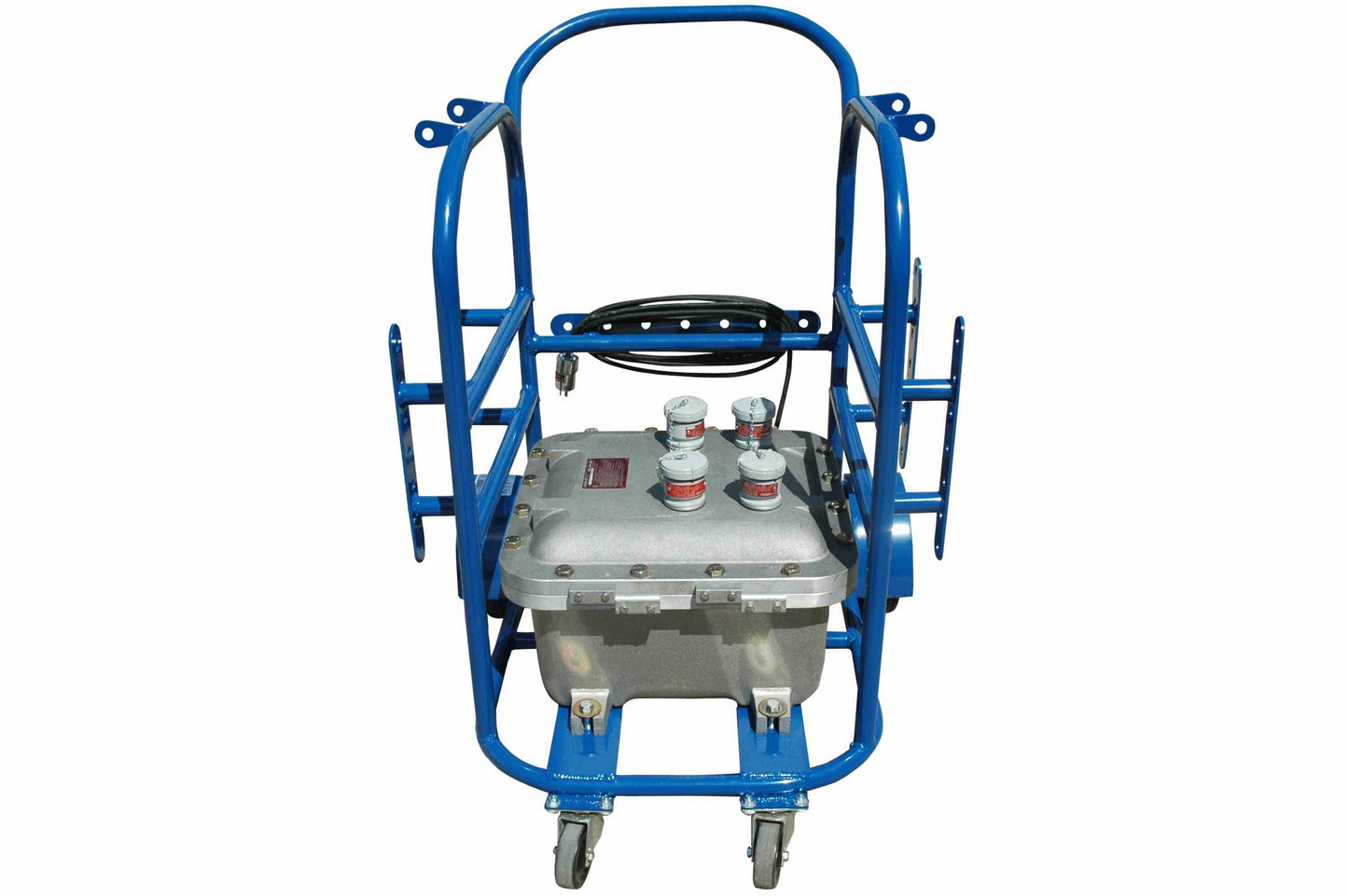 Larson Portable Explosion Proof Transformer - 250W - 120/240 VAC Primary and 12/24VDC Secondary w/ 4 Outlet - PuriLite