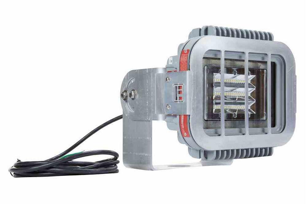Explosion Proof 70 Watt Low Profile Wall Mount LED Light Fixture - 5800 Lumens - Class 1 Div 1 & 2 - PuriLite