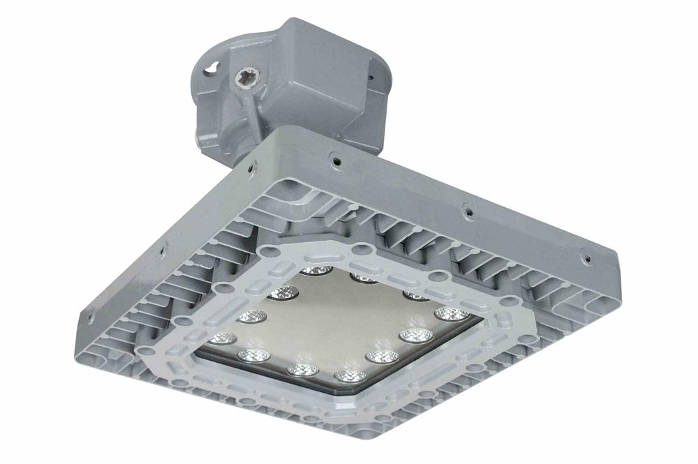 100W Explosion Proof High Bay LED Light Fixture - C1D2, C2D1&2 - Paint Spray Booth Approved - Ceiling Mount - PuriLite