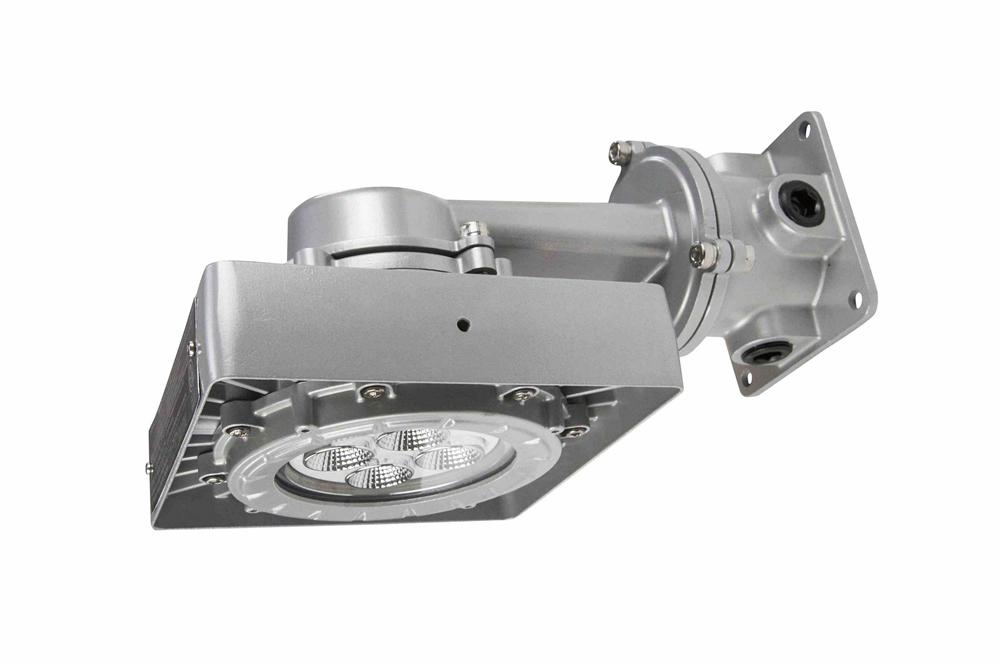 25W Hazardous Location Low Bay LED Fixture - Paint Spray Booth Approved - 3,500 lms - Wall Mount - T5 - PuriLite