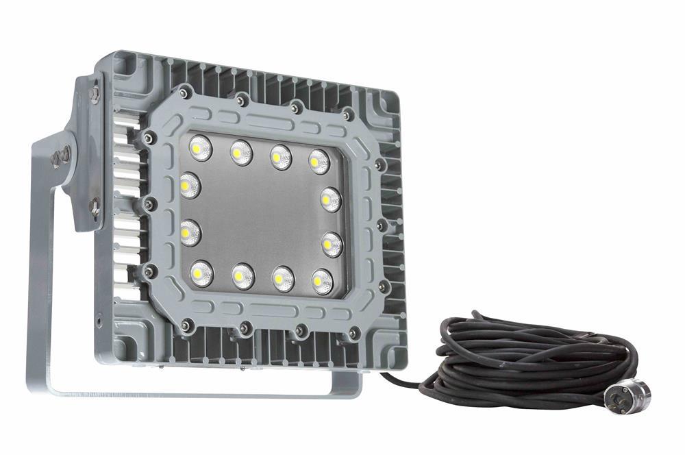 150 Watt Explosion Proof LED Flood Light - Surface Mount - 21,000 Lumens - C1D2 - 50ft Cord - PuriLite