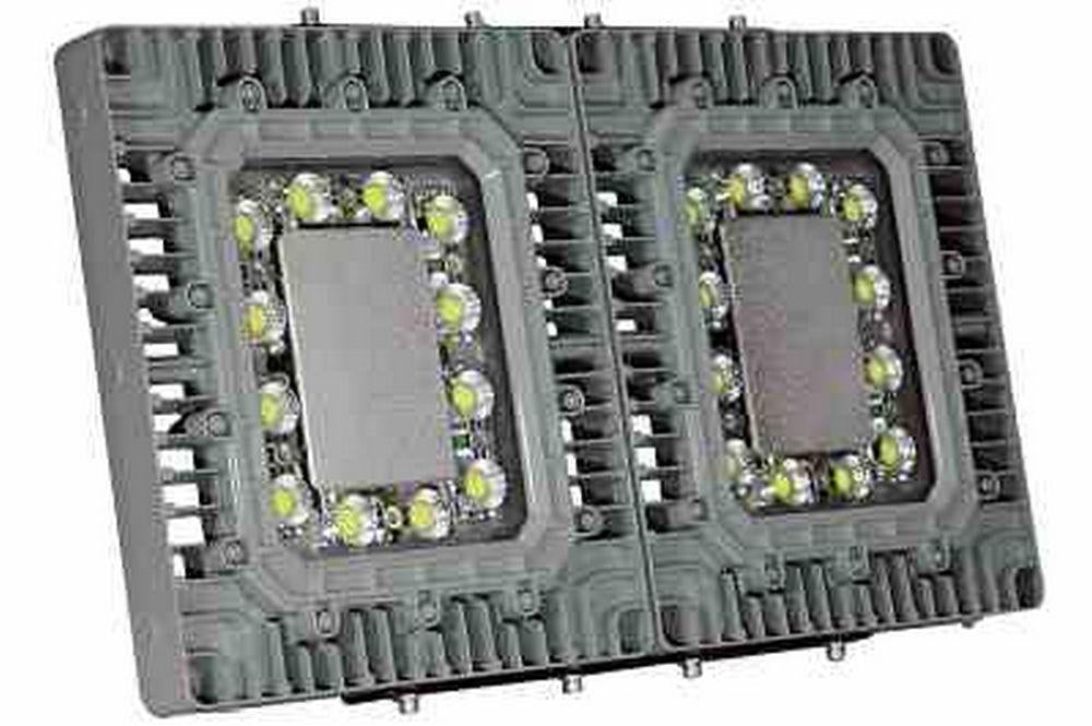 C2D1 Explosion Proof 300 Watt LED Flood Light Fixture - Paint Spray Booth Approved - 35,000 Lumens - PuriLite