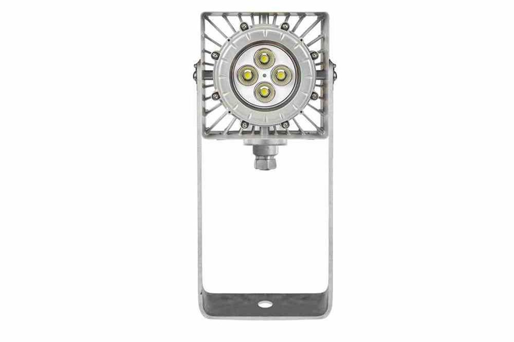 50W Hazardous Location Wall Pack LED Light - Class I, II, III - Extended Bracket - T5, IP67 - PuriLite