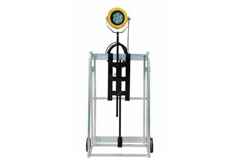 Explosion Proof - Low Voltage LED Light - Rail Mount w/ Elevation - 100' Cord - Explosion Proof Plug - PuriLite