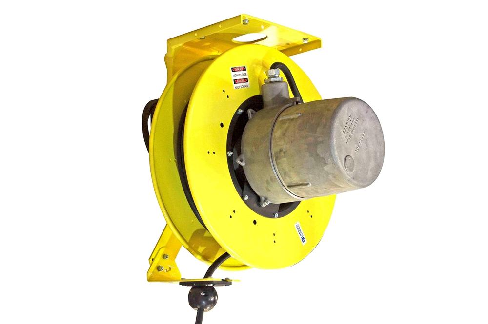 Explosion Proof Cord Reel - Class I, Div I & Class II, Div II - 100' 10/4 SOOW Cord - PuriLite