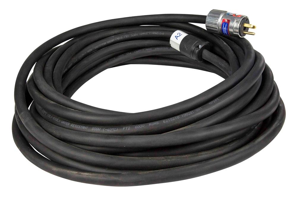 Explosion Proof Fixture/Extension and Cord Plug - 15 Amp Rated - 35 ft Cord - Hot Work Permit - PuriLite