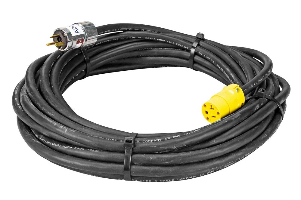 100' Explosion Proof Fixture/Extension and Cord Plug - 20 Amp Plug - 15A Connector - Hot Work Permit - PuriLite
