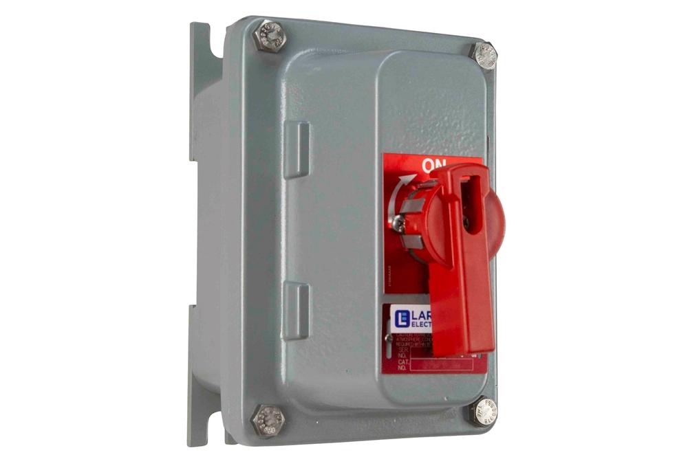 30A Explosion Proof Non-fused Disconnect Switch - Class I, II, III - 600V Rated, 3-pole - Handle Switch - PuriLite