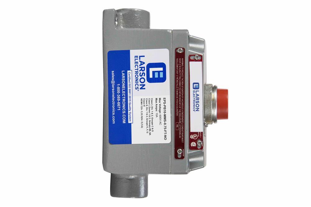 Explosion Proof 10 Amp Momentary Push Button Switch - Class I and II, Division 1 and 2 - PuriLite