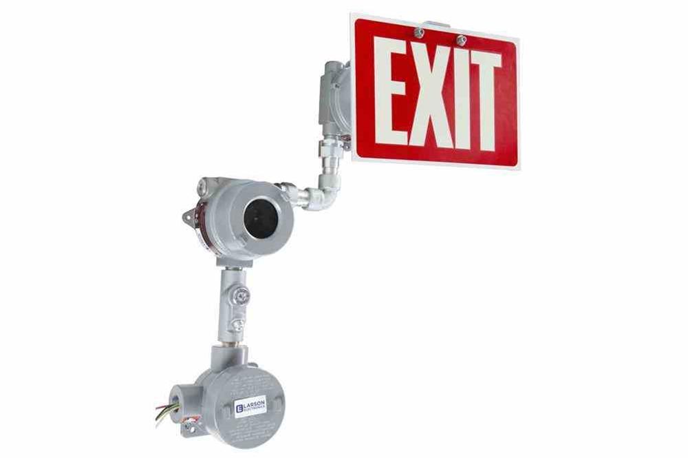Explosion Proof Exit Sign - Class I, Division 1 & 2 - IP65 - 120V/277 V AC - PuriLite