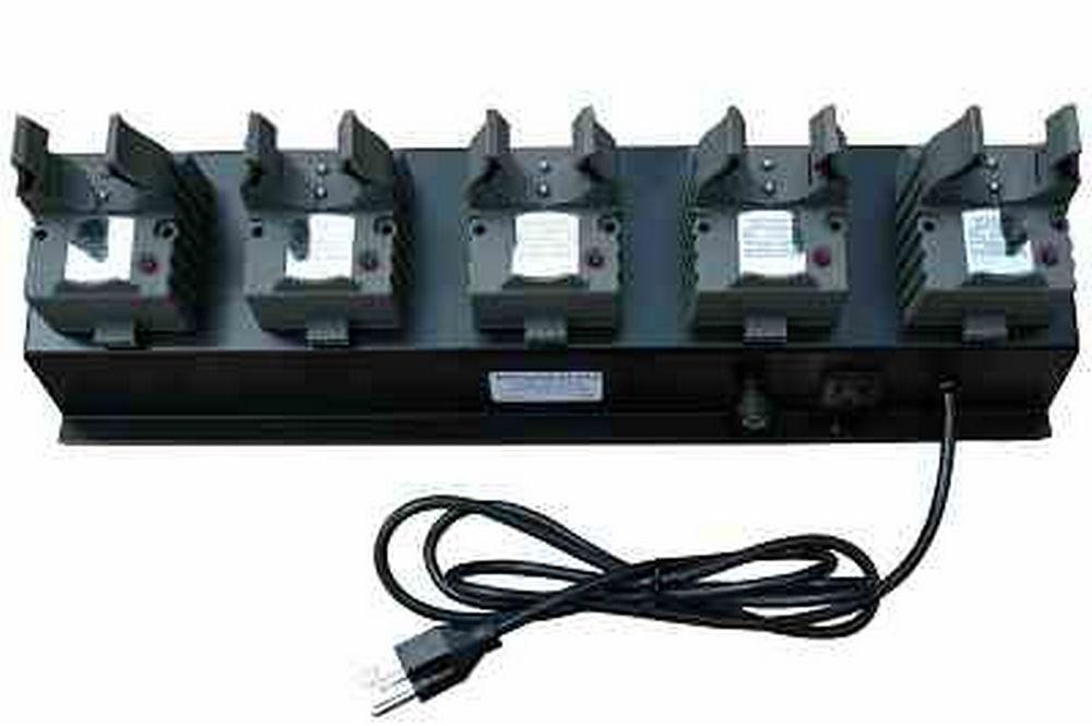 Explosion Proof LED Flashlight 5-Unit Bank Charger -For Use with Larson Electronics EXP-LED-51 Rech - PuriLite