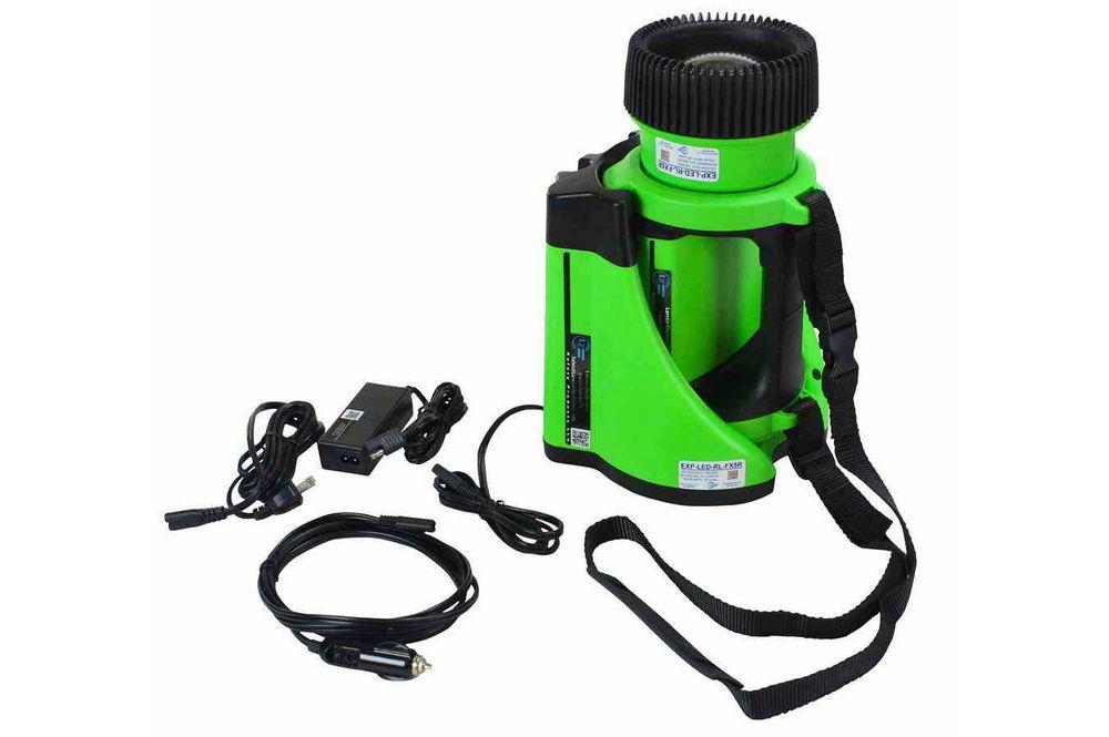 Explosion Proof Rechargeable LED Flashlight - 405 Lumens - 5 Light Patterns - Intrinsically Safe - PuriLite