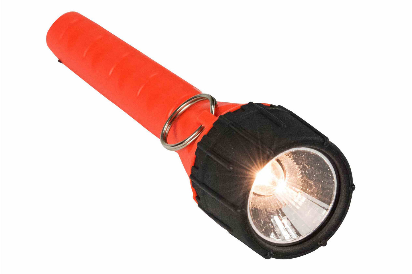 Larson Explosion Proof Halogen Flashlight - Runs off 2 AA Batteries - Class I, Div. I - Submersible to 100' - PuriLite