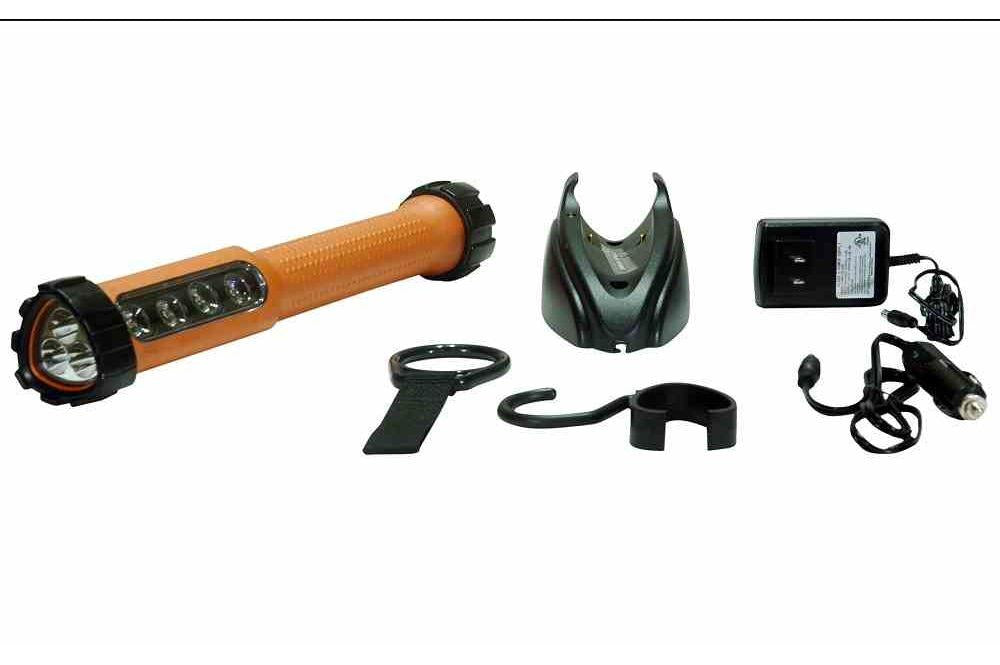 Intrinsically Safe LED Trouble Light - Spot & Flood - Rechargeable 9 Hour Runtime - Hanging Hook - PuriLite