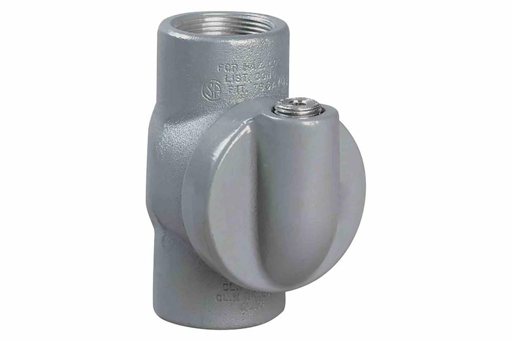 Explosion Proof Sealing Fitting - Class I, II, III - Aluminum - 3" NPT Hub - Gray - PuriLite