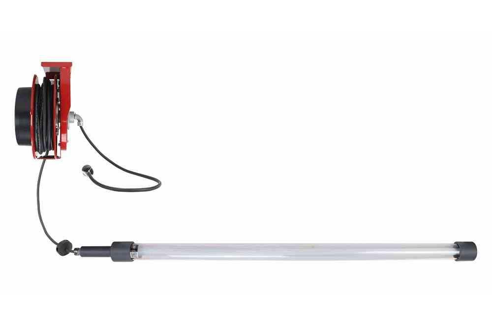 28 Watt LED Food Safe Inspection Lamp With 50 Ft Cord - Glass Free Lighting - Shock Resistant - PuriLite